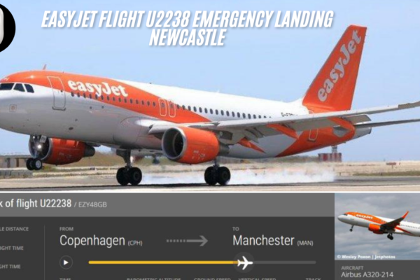 easyjet flight u2238 emergency landing newcastle
